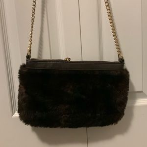 R.J Graziano Bags |Faux fur crossbody bag